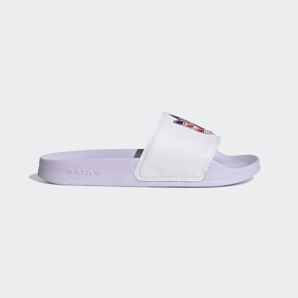 adidas Originals Fashion Sandals Adilette Lite Slides Lilac Tone US 8 NEW