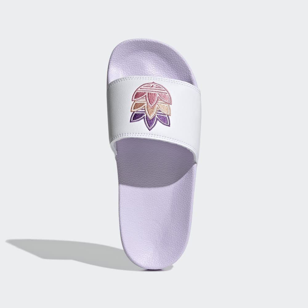 adidas Originals Fashion Sandals Adilette Lite Slides Lilac Tone US 8 NEW