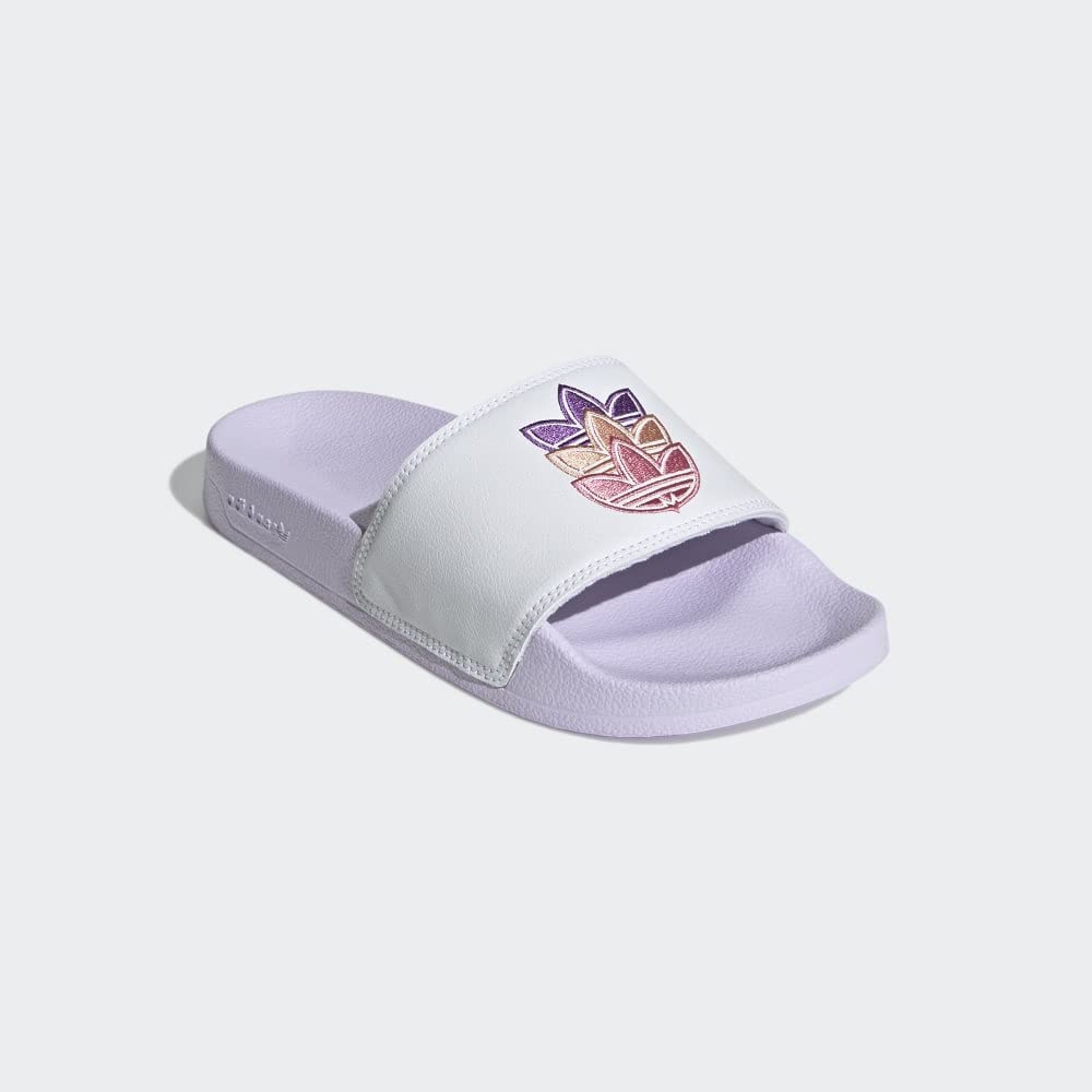 adidas Originals Fashion Sandals Adilette Lite Slides Lilac Tone US 8 NEW
