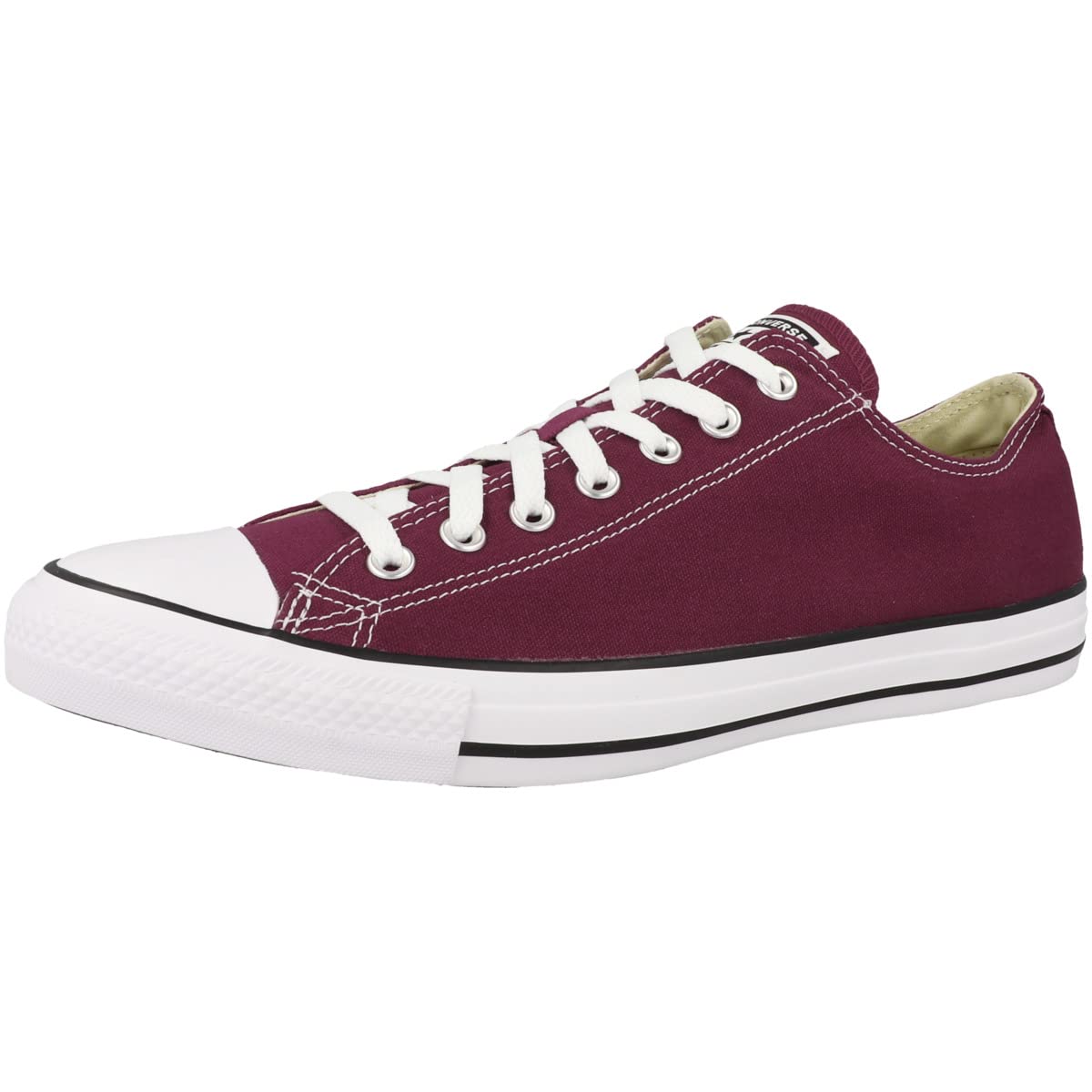Converse Chuck Taylor All Star Maroon Canvas Trainers Classic Mens US 10 NEW