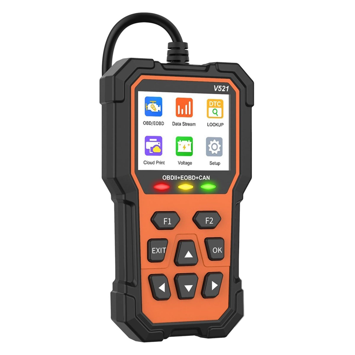 Dcnhfdsw V521 OBD2 Automotive Fault Code Reader Car Diagnostic Scanner DEMO