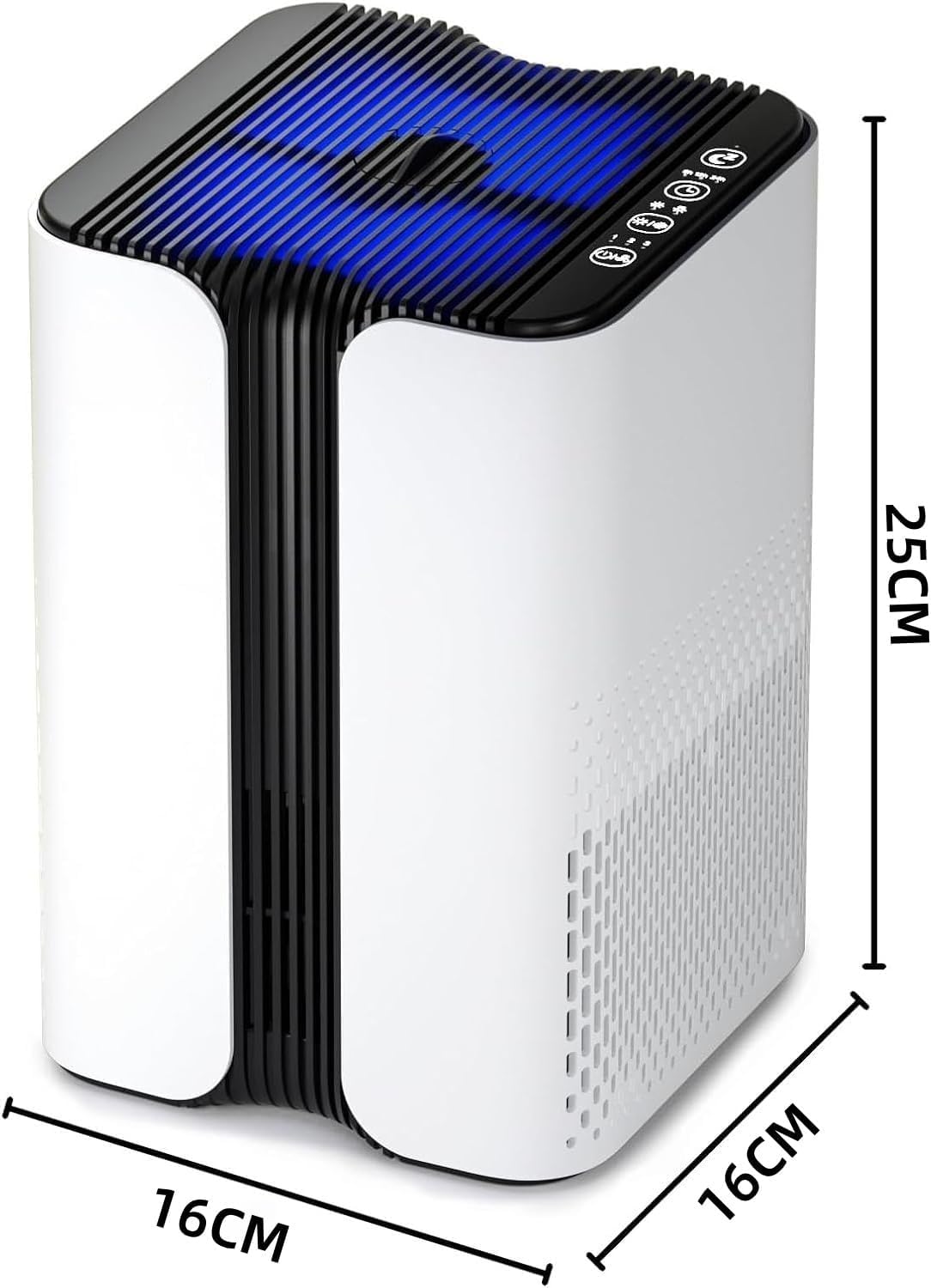 KYUKRI Air Air Purifiers Purifier HEPA Filter Warm White Ultra-Quiet Sleep DEMO