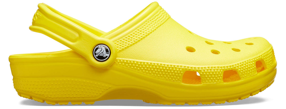 Crocs Classic Lemon Clogs Lightweight Comfortable Casual Shoes Unisex M7 W9 NEW