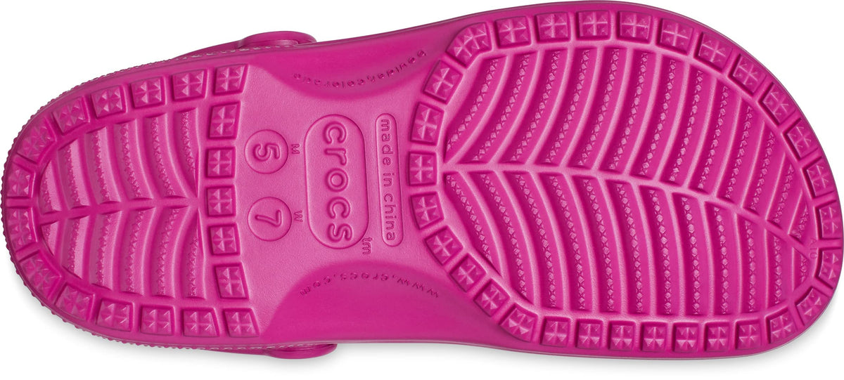 Crocs Classic Fuchsia Pink Clogs Lightweight Comfortable Shoes Unisex M4 W6 NEW