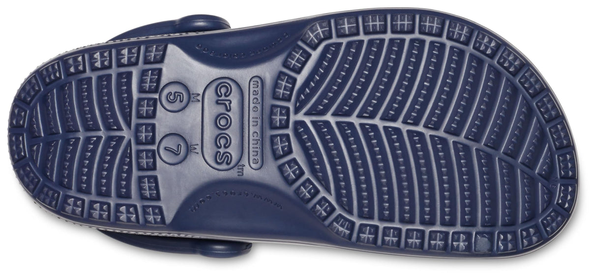 Crocs Classic Clog Navy - Comfortable Lightweight Slip-On Shoes Mens US 12 NEW