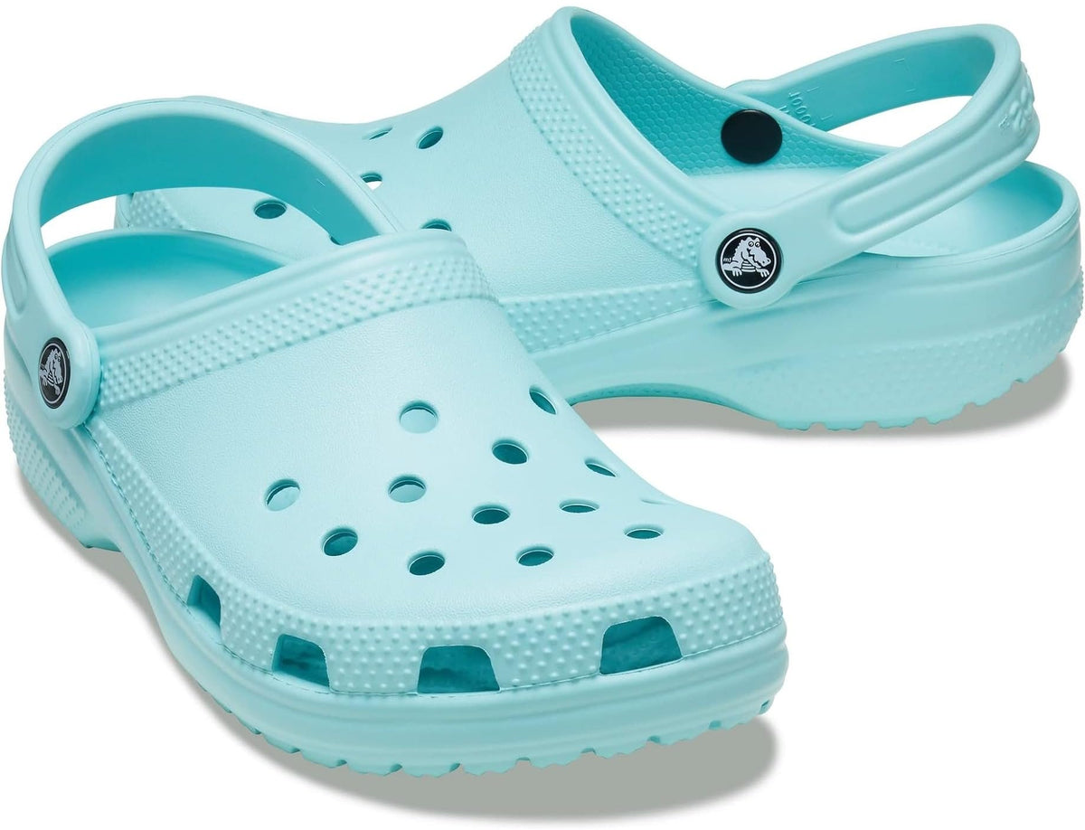 Crocs Classic Clog Pure Water Blue- Comfortable Slip-On Shoes Mens US 13 NEW