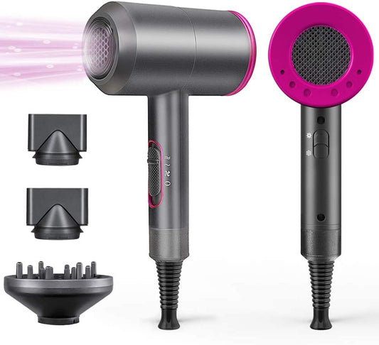Tamefox Professional Hair Dryer 2000W Ionic Black with Nozzles DEMO