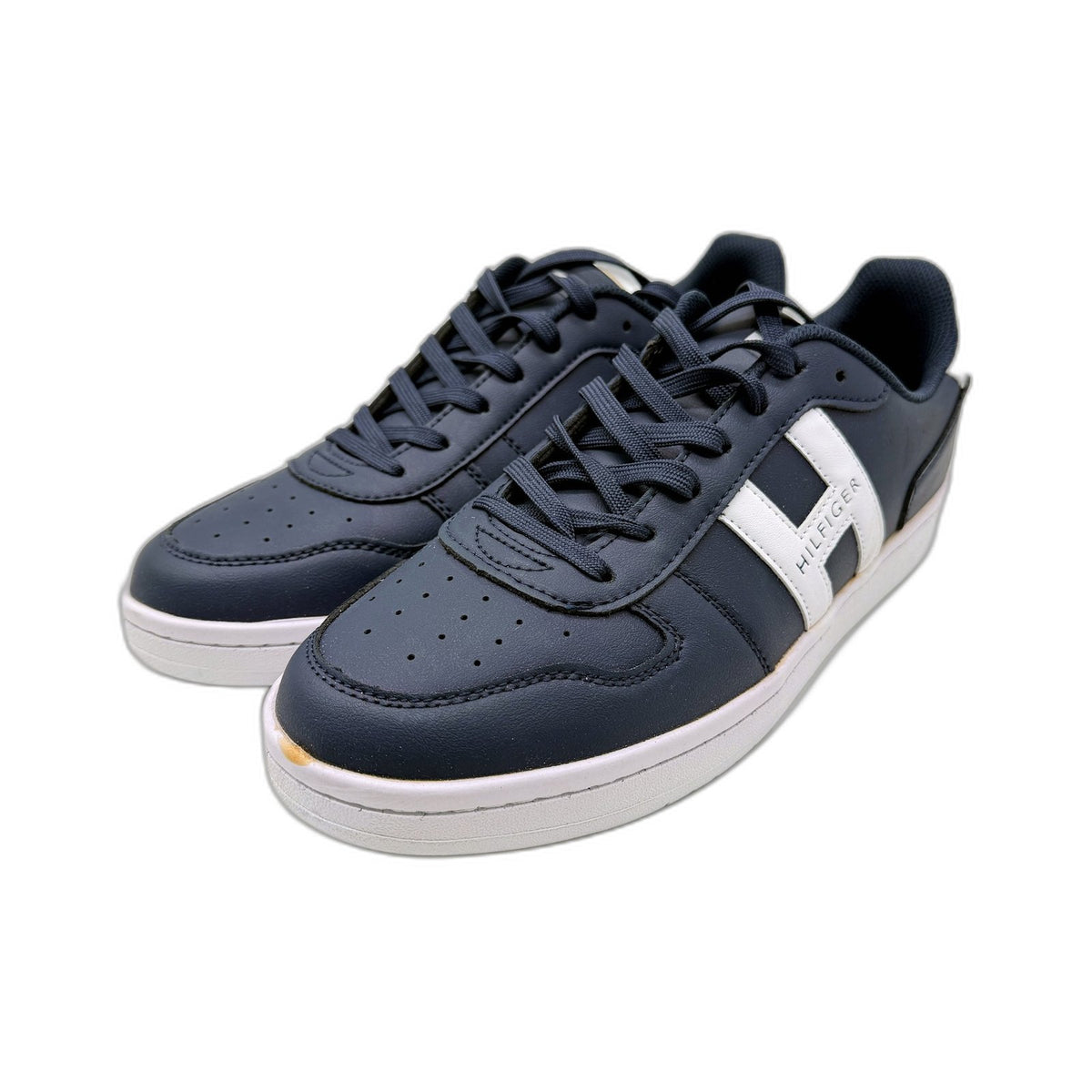 Tommy Hilfiger Mens TM Leman Low-Top Sneaker Navy Blue US 11 NEW