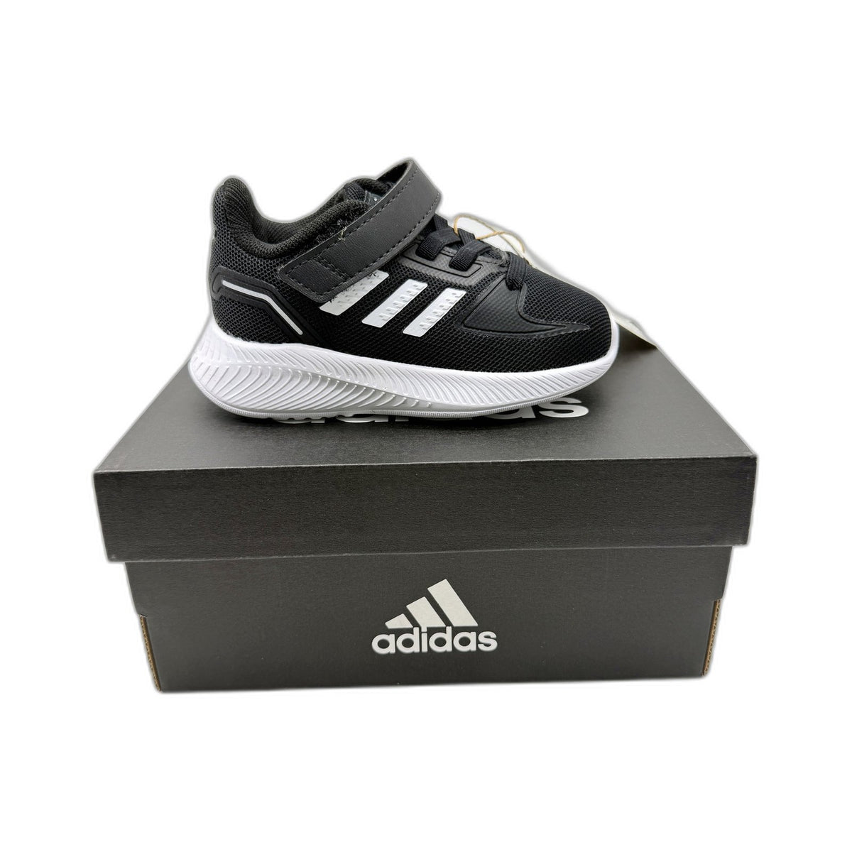 Adidas Unisex Runfalcon 2.0 Children's Running Shoes Black Toddler Size US 5 NEW