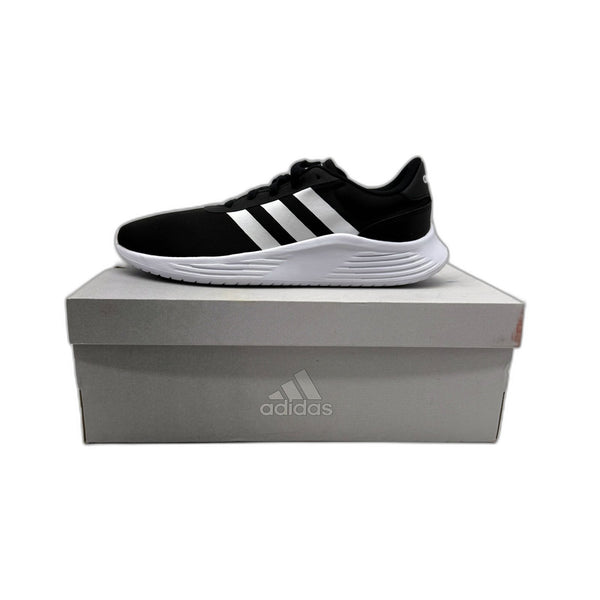Adidas Mens Lite Racer 2.0 Running Shoe Black White US 10 NEW