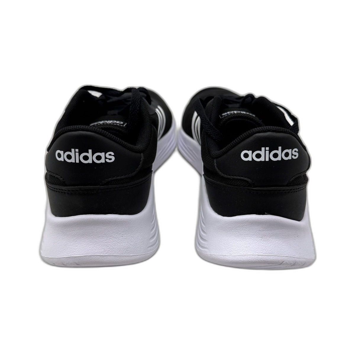 Adidas Mens Lite Racer 2.0 Running Shoe Black White US 10 NEW