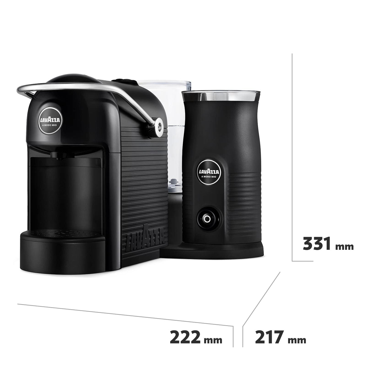 Lavazza 2023 A Modo Mio Jolie Black Capsule Coffee Machine Maker LM700 NEW