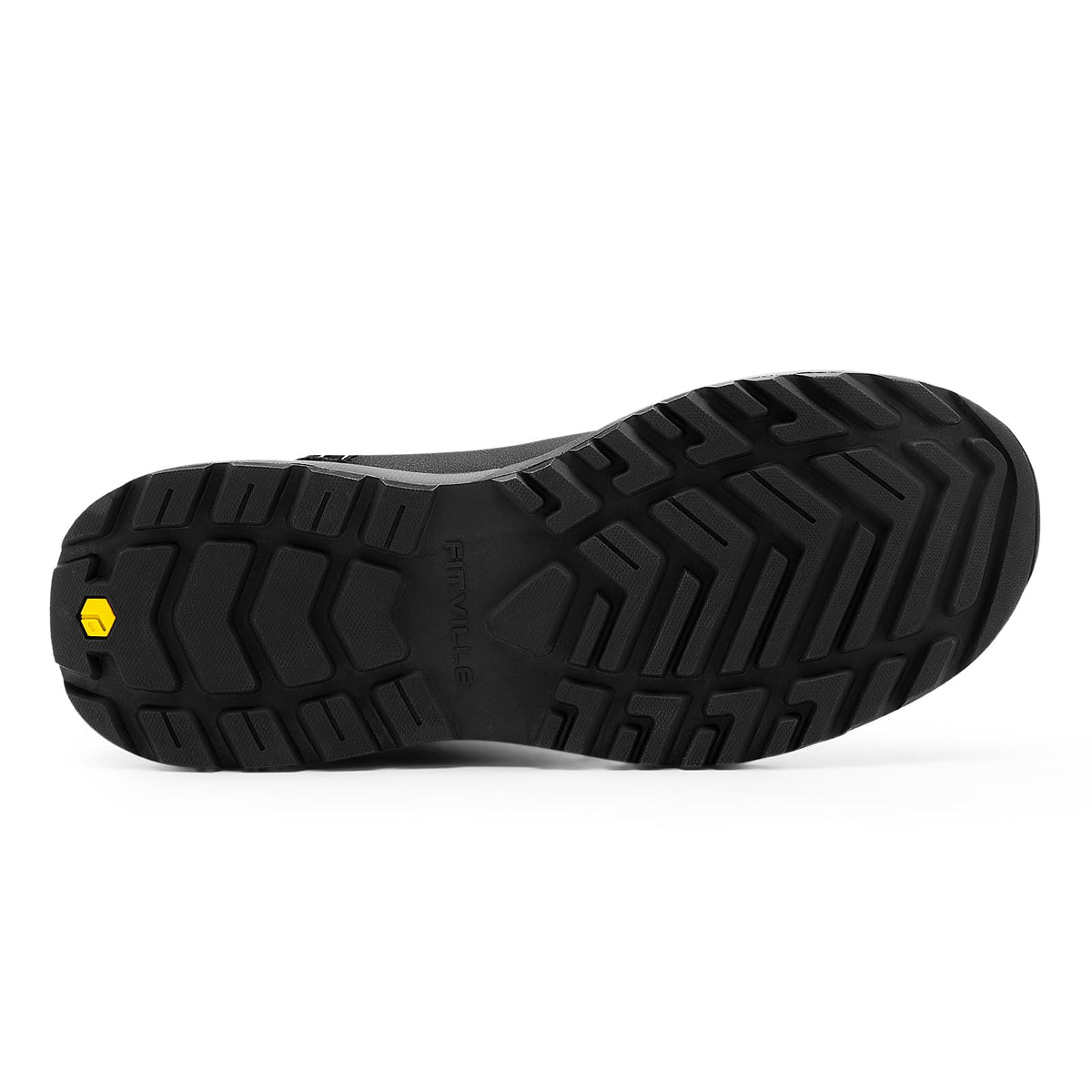 FitVille Low Top Breathable Hiking Shoes Black Lightweight WIDE FIT US 12 NEW