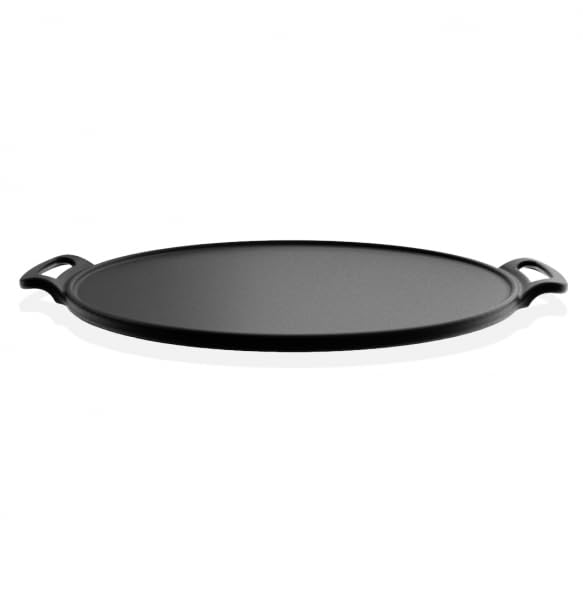 Roca Black Cast Iron Crepe Pan - Heavy Duty Pre-Seasoned 30cm DEMO