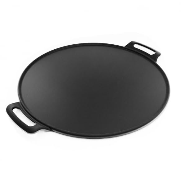 Roca Black Cast Iron Crepe Pan - Heavy Duty Pre-Seasoned 30cm DEMO