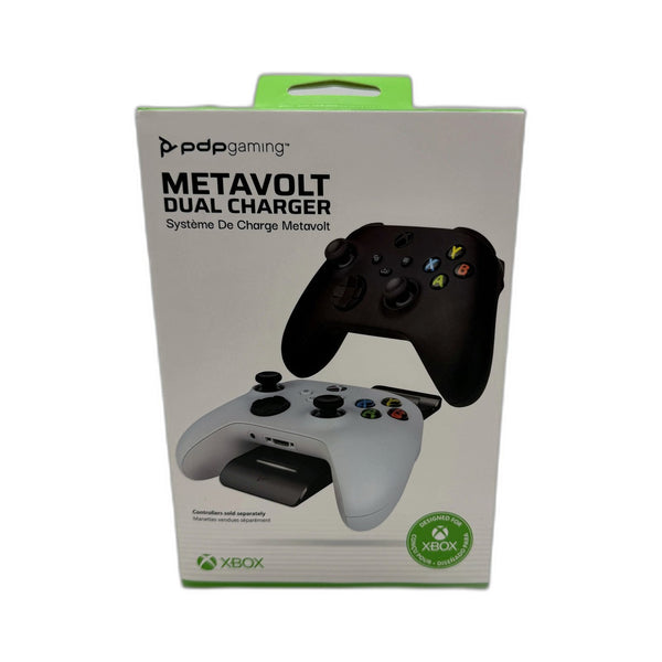 PDP Gaming Metavolt Dual Controller Charging Station For XBox- Black NEW