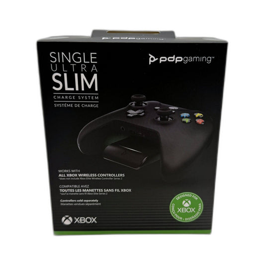 PDP Gaming Xbox Controller Charging System Ultra Slim Black NEW
