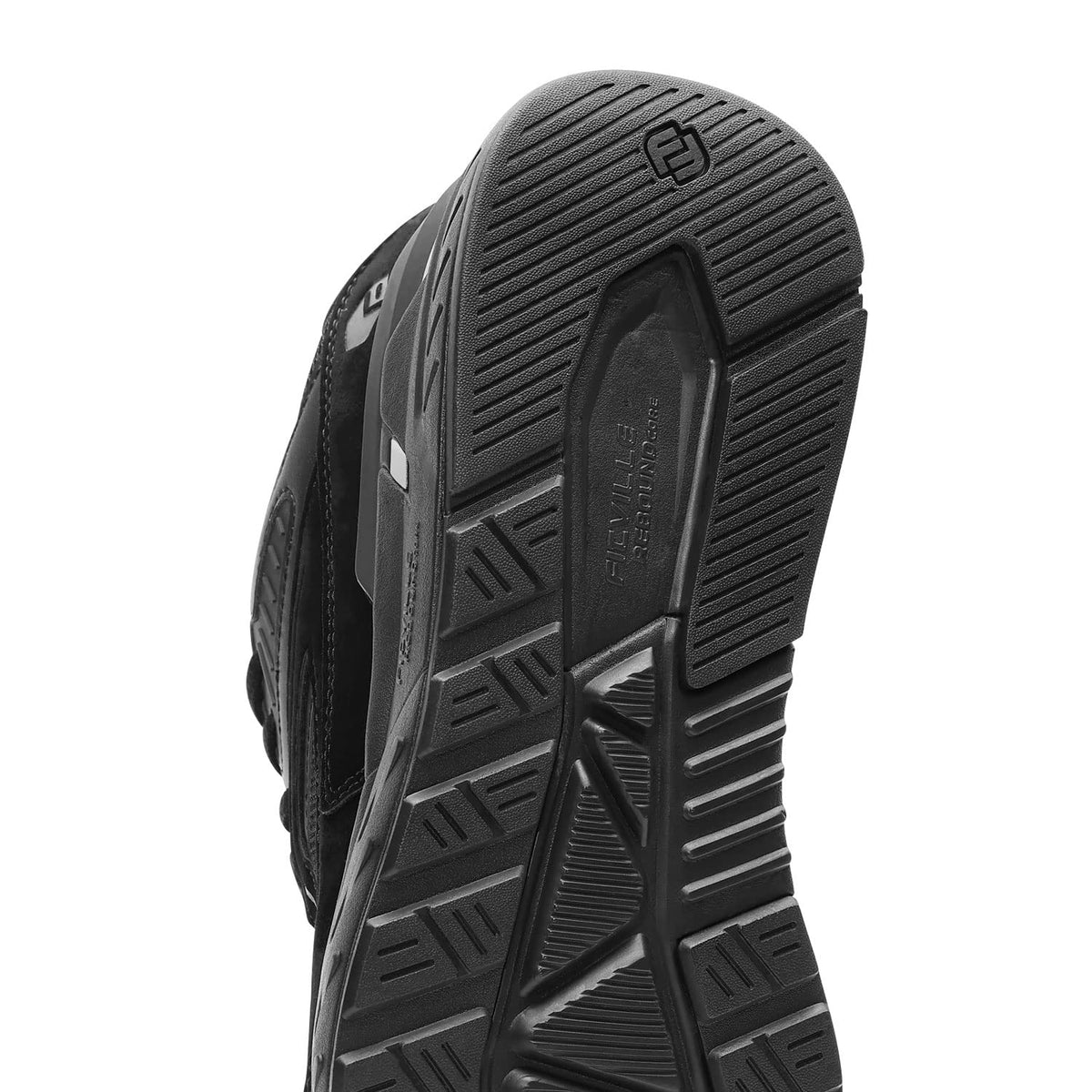 FitVille Walking Trainers with Arch Support - Jet Black Mens WIDE FIT US 14 NEW