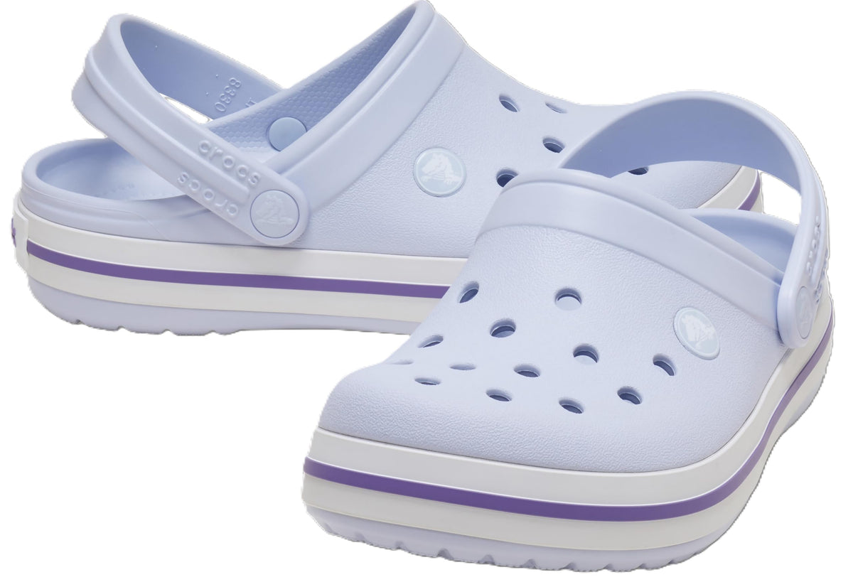 Crocs Crocband Purple Clogs - Lightweight Comfortable UNISEX Shoes Women US8 NEW