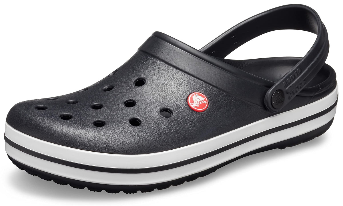 Crocs Crocband Clog Black Comfortable Slip-On Shoe UNISEX Mens US 5 NEW