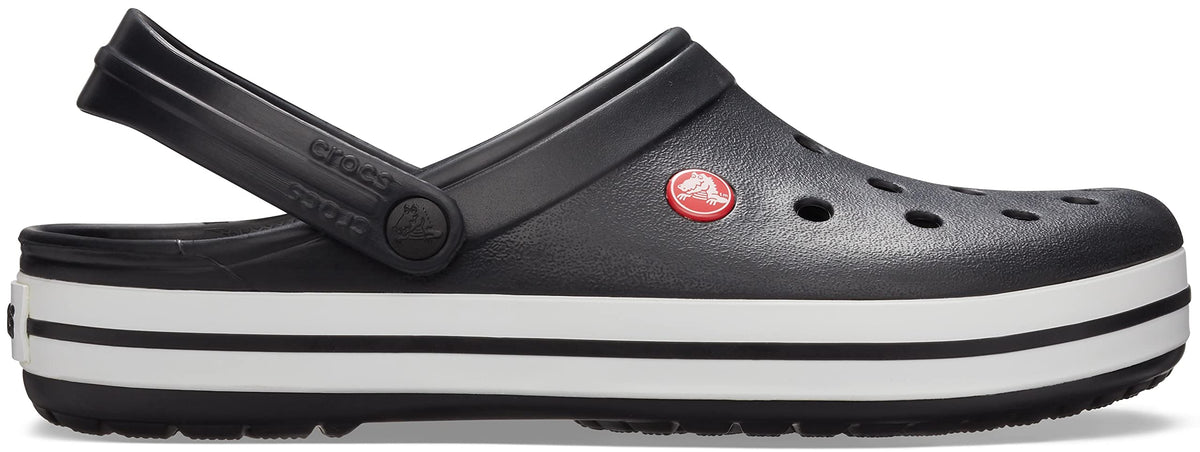 Crocs Crocband Clog Black Comfortable Slip-On Shoe UNISEX Mens US 5 NEW