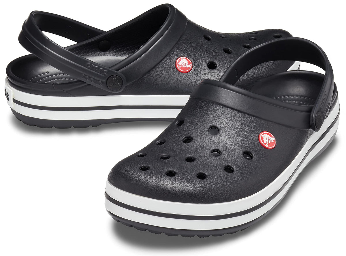 Crocs Crocband Clog Black Comfortable Slip-On Shoe UNISEX Mens US 5 NEW