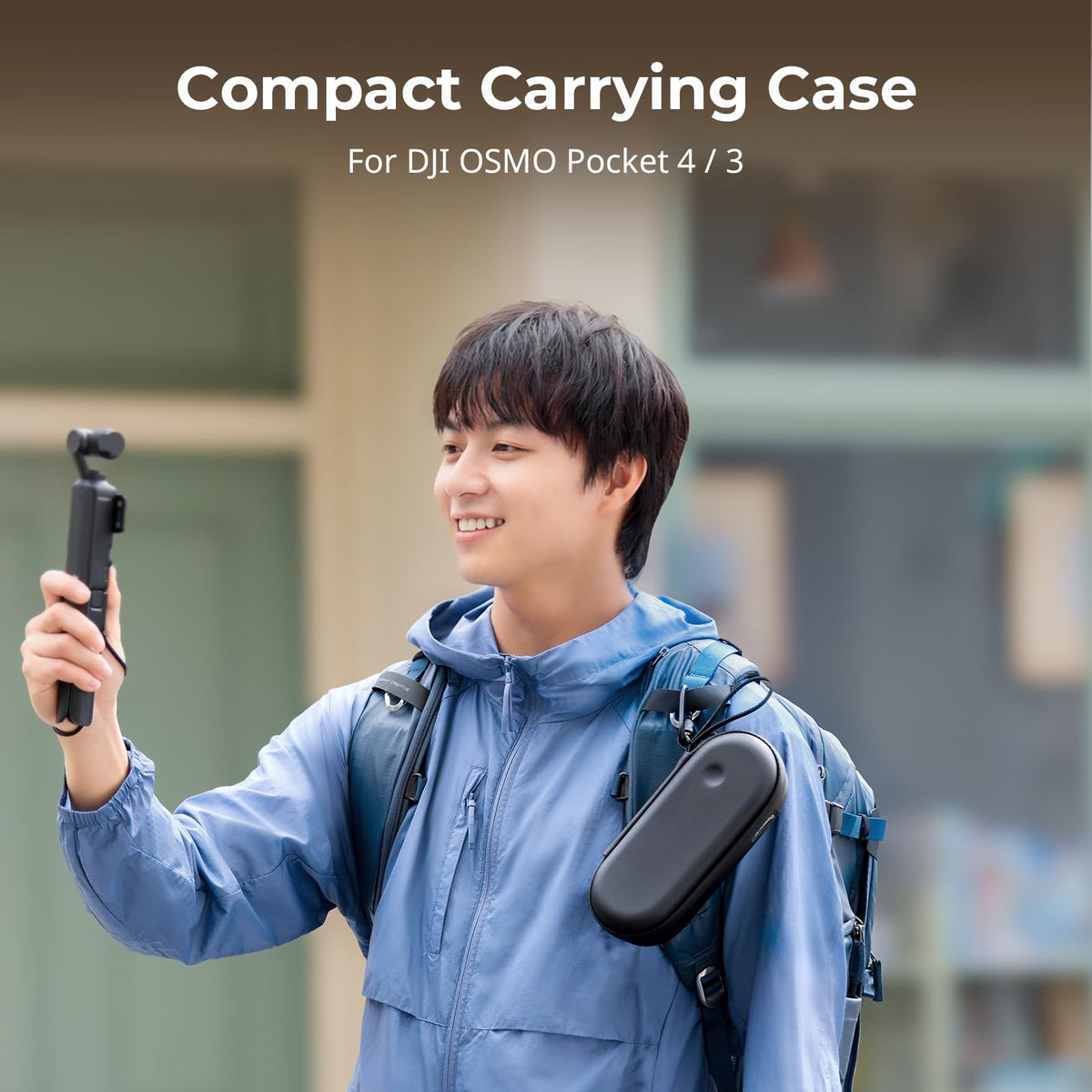 SMALLRIG Portable Protective Carrying Case for DJI Pocket Black Size 21cm NEW