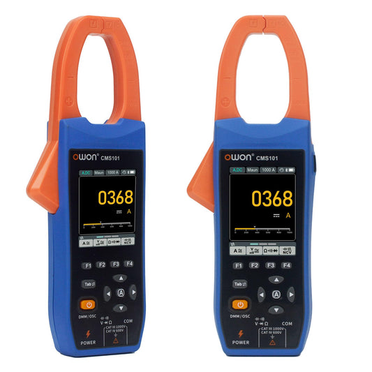 OWON CMS101 Multi Testers 3-in-1 Digital Clamp Meter Oscilloscope Blue Black NEW
