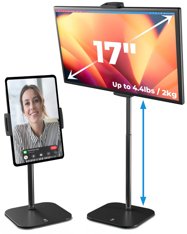 Cooper TabStand Stands Portable Desk Monitor Holder Stand - Tall Black DEMO