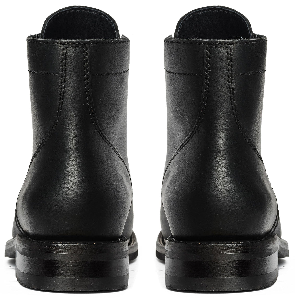 Thursday Boot Company President Ankle Boots Black Matte Leather Mens US 11 NEW
