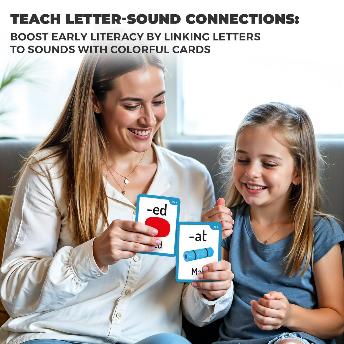 QUOKKA Phonics Flash Cards for Kids Ages 4-8 Educational 5 Decks 260 Cards NEW