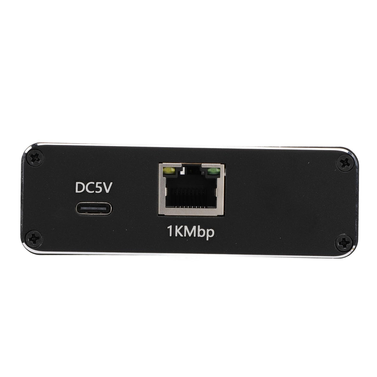 XUMIUZIY Gigabit Ethernet Splitter 1 to 4 LAN USB C Power Black DEMO