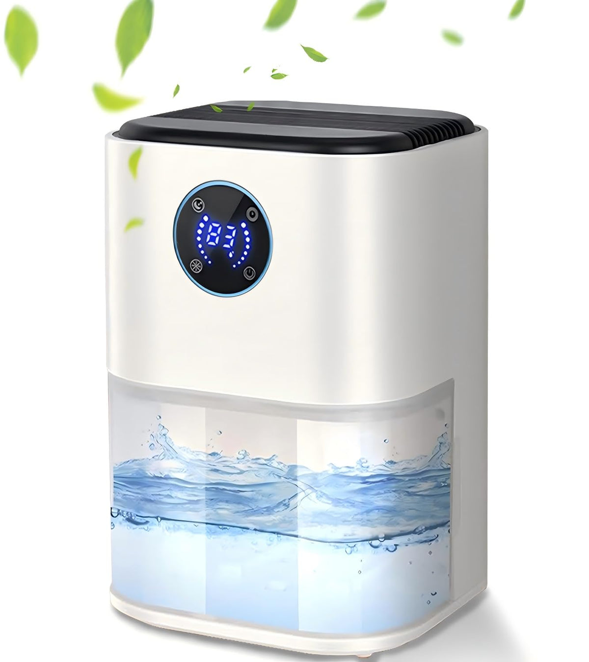 NISQIEY 2000ML White Dehumidifier for Room Damp Air Purifier DEMO
