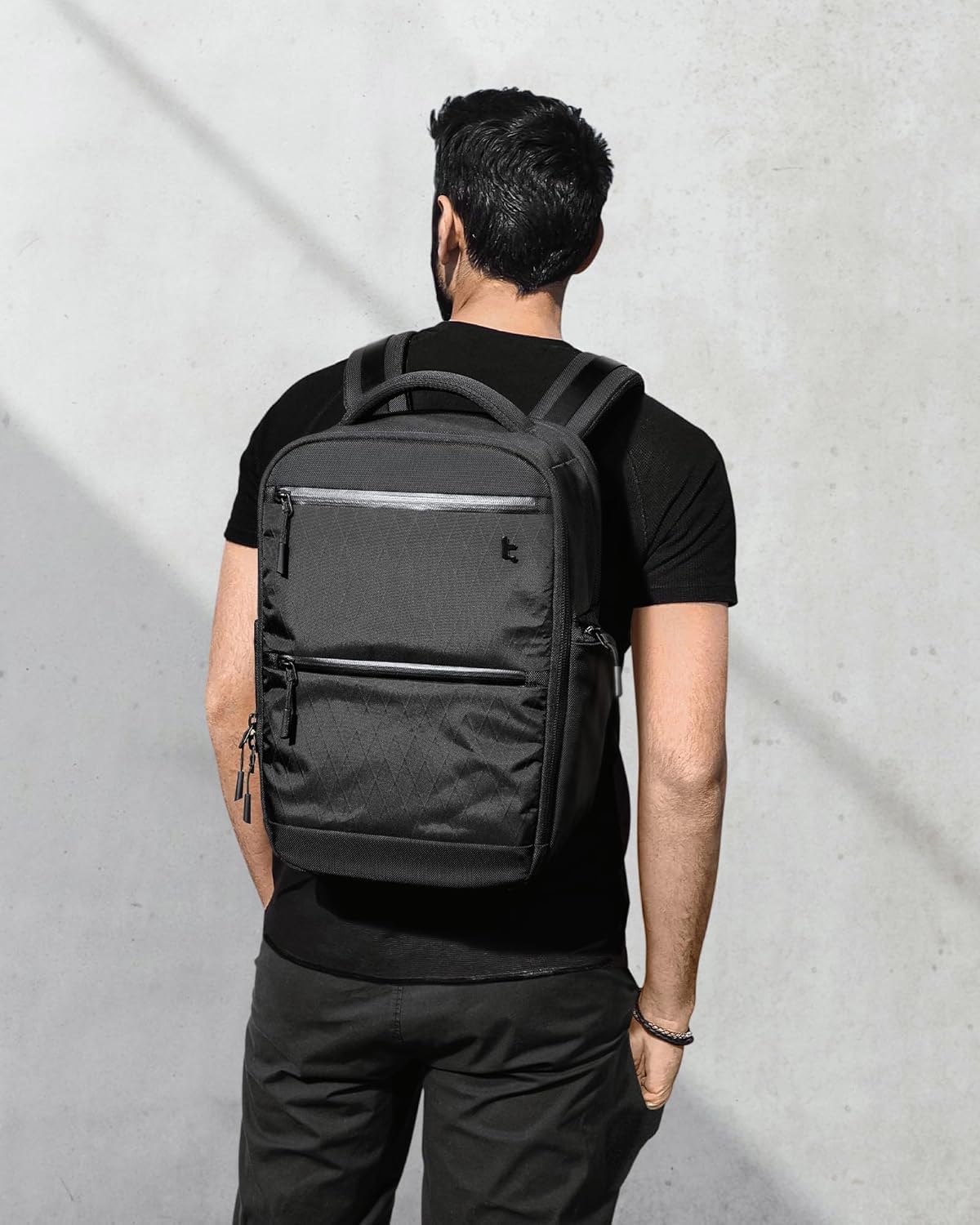 tomtoc 28L Backpacks X-Pac Laptop Backpack Black Business Professional Size NEW