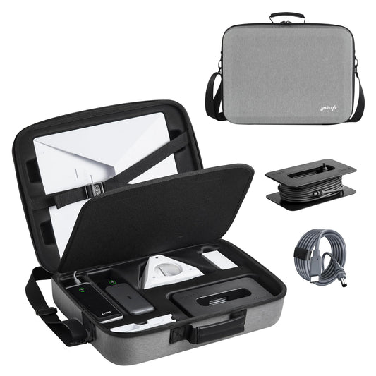 Ymirsfx Grey Hard Travel Case for Starlink Mini - Rainproof NEW
