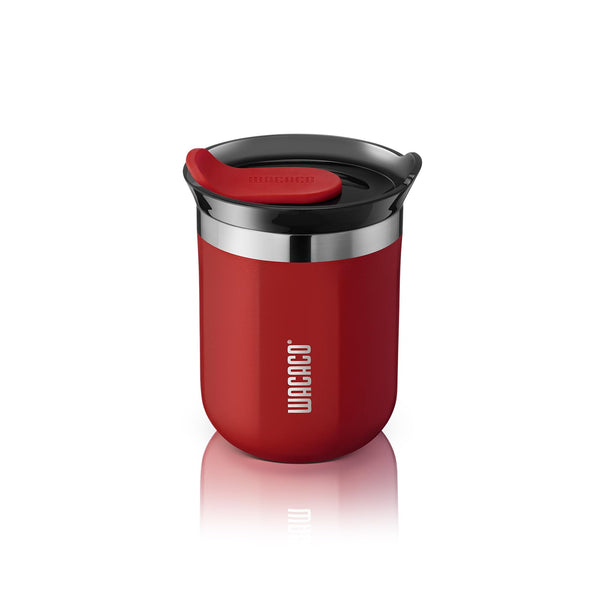 WACACO Octaroma Classico Vacuum Insulated Coffee Mug Carmine Red 6 fl oz NEW