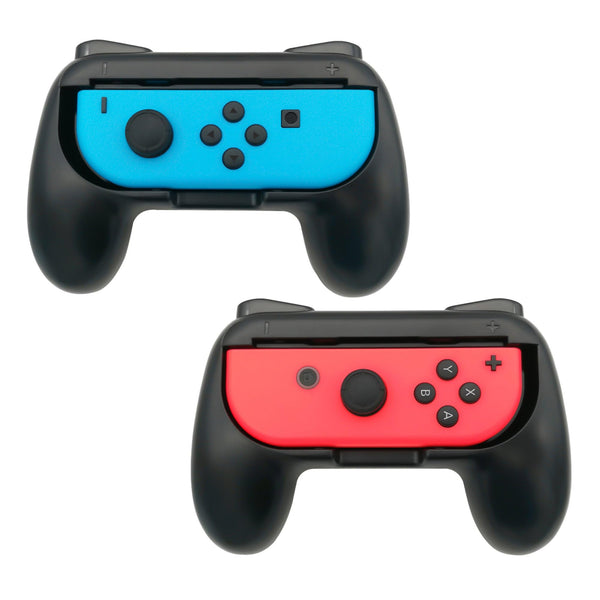 Dobe Nintendo Accessories Switch Joy-Con Hand Grip 2 Pack - Black NEW
