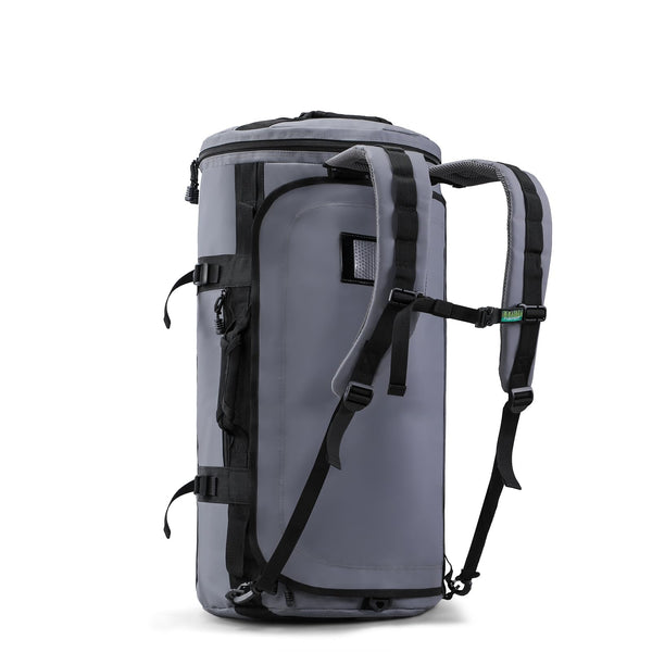 Haimont 60L Grey Large Sports Hiking Duffle Bag for Travel & Sports NEW