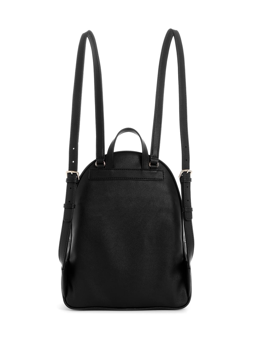 GUESS Manhattan Large Casual Daypack Backpack - Black With Gold Accents NEW