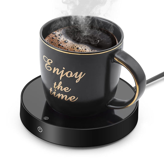 Suewow Smart Coffee Mug Warmer Electric Beverage Desk Black DEMO