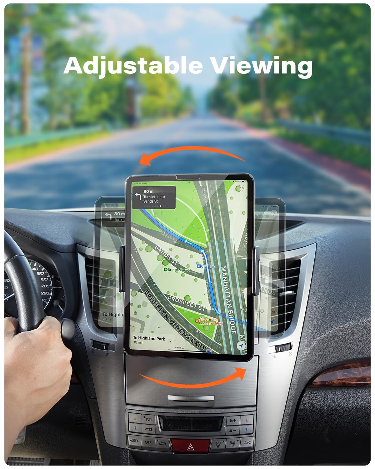 APPS2Car Universal CD Slot Tablet Mount for 7-11 Inch Car Holder NEW