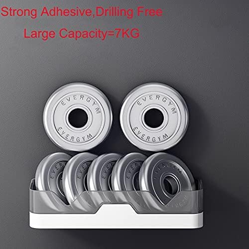 EigPluy Medium Soap Dishes Adhesive Shower Caddy - Drill Free Storage NEW