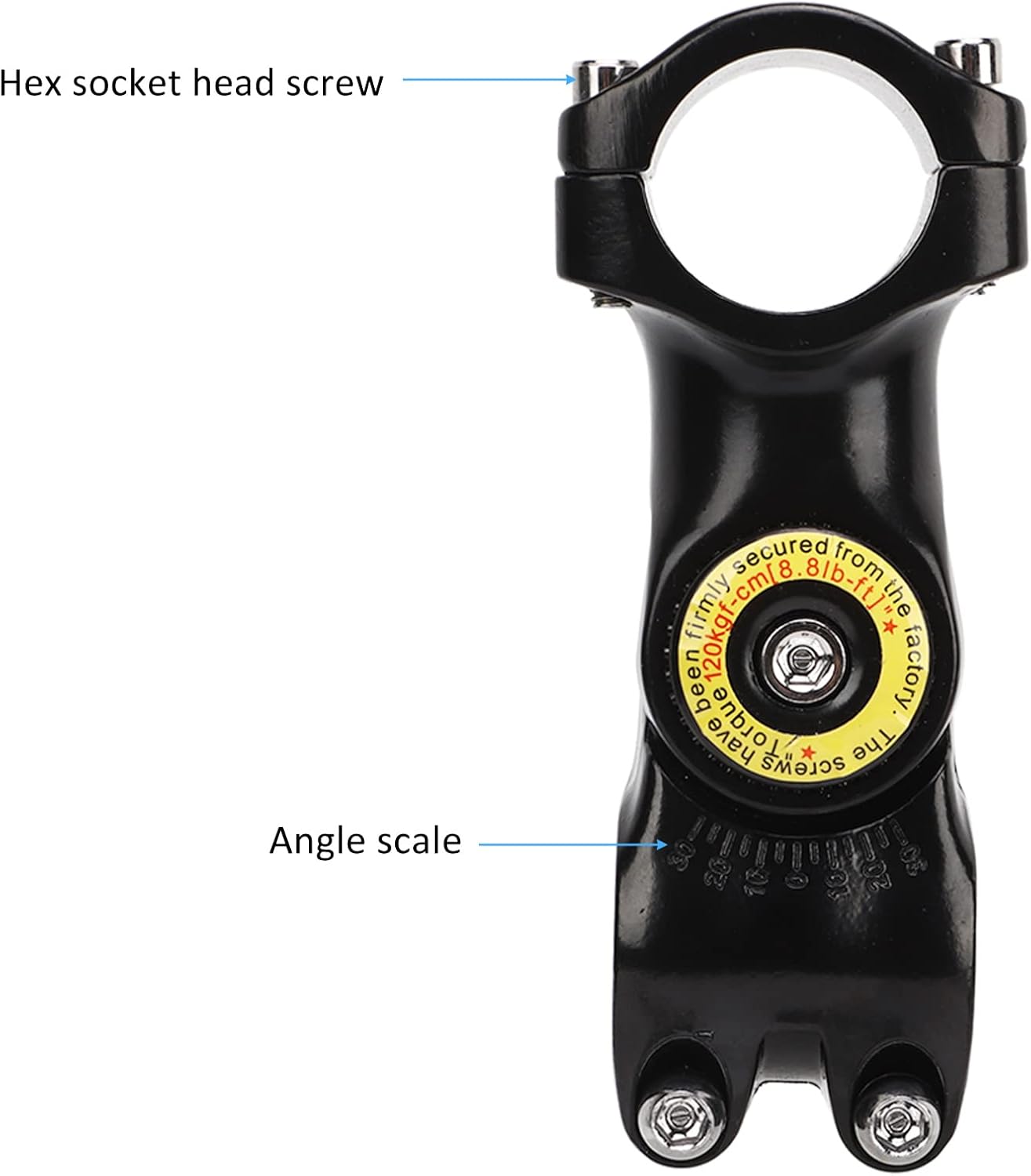 Invisible Selfie Stick Motorcycle Handlebar Mount Camera Black NEW