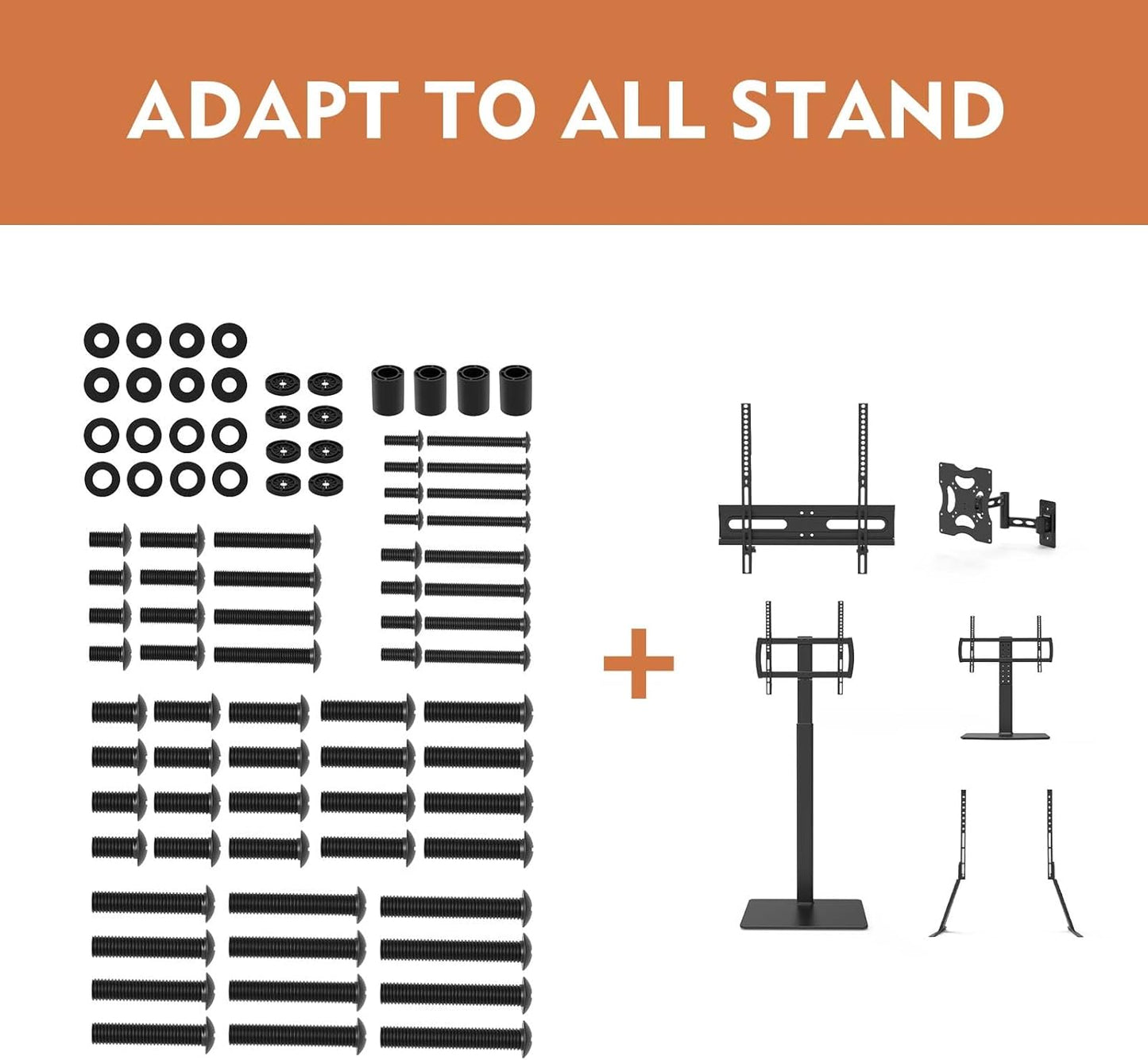 Hemudu Universal TV Installation Hardware Kit Includes Assorted Screws NEW