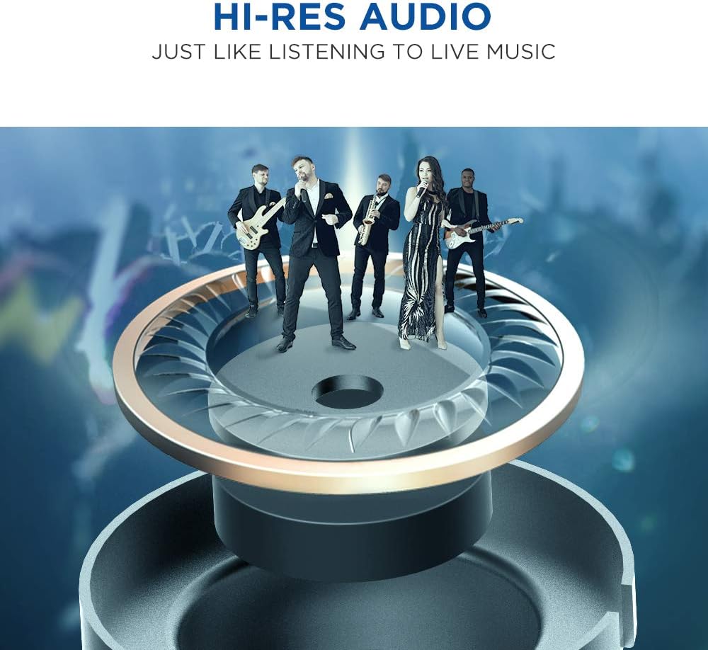 1MORE Quad Drive In-Ear Headphones Hi-Res Wired Earphones with Microphone NEW