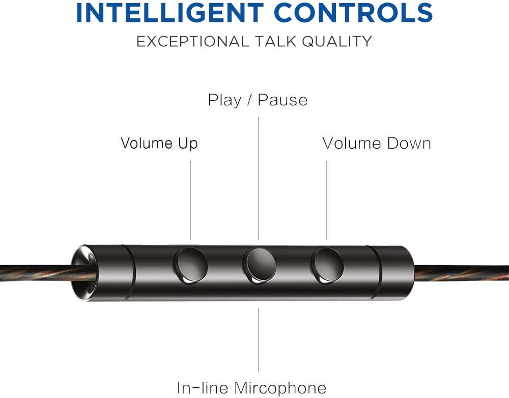 1MORE Quad Drive In-Ear Headphones Hi-Res Wired Earphones with Microphone NEW