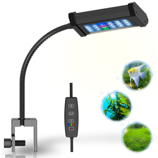 Lominie LED Aquarium Light 2-Channel Manual Timer Dimmer for Freshwater DEMO