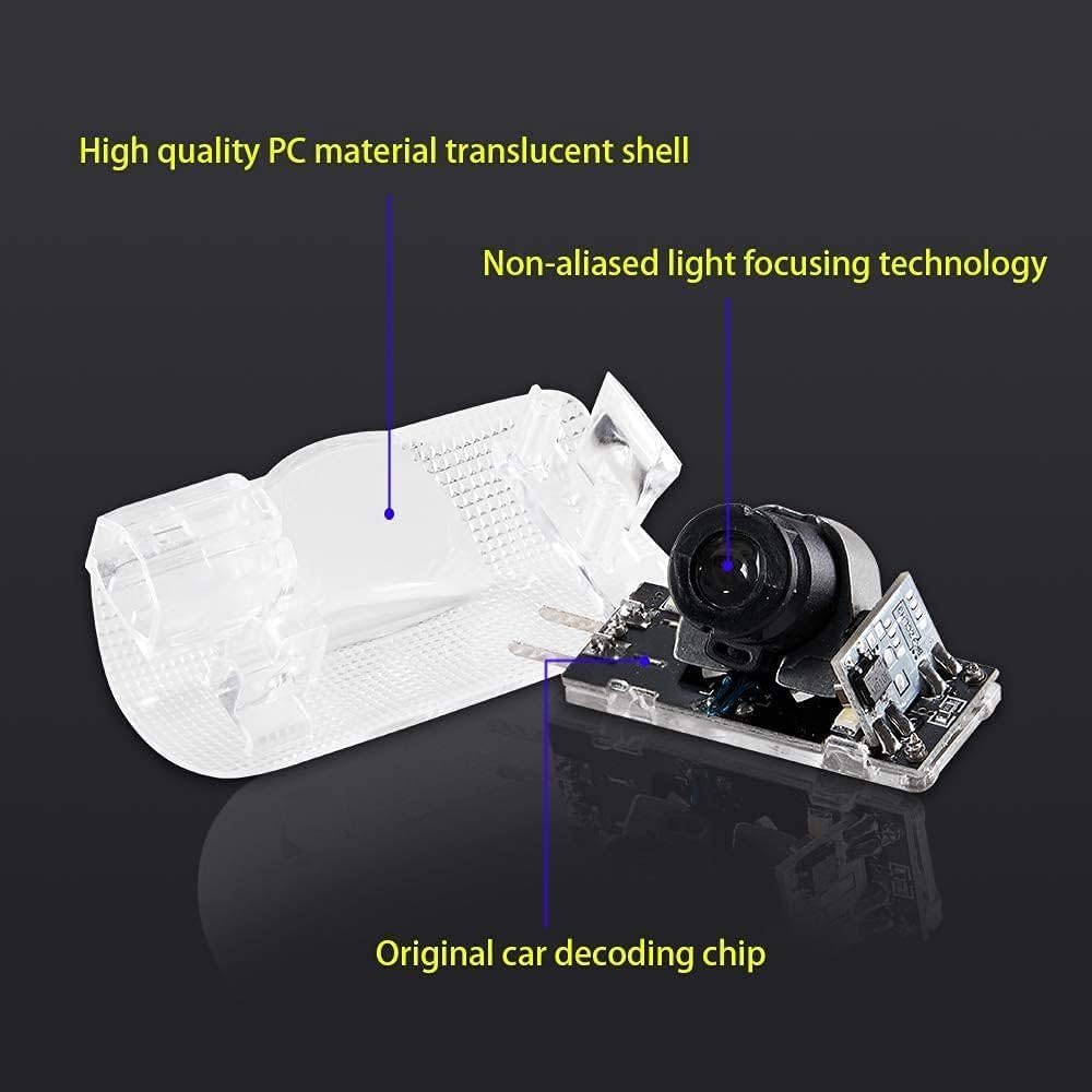 White Car Door Logo Lights for Anthropic Claude-3 Haiku Robots NEW