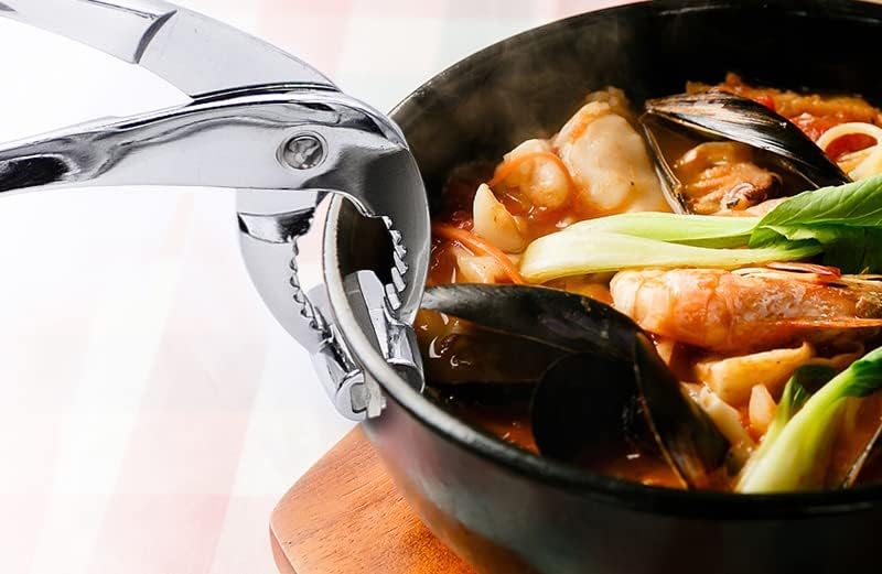 SEJONG COOK Aluminum Barbecue Tongs Holder for Korean Stone Ceramic NEW