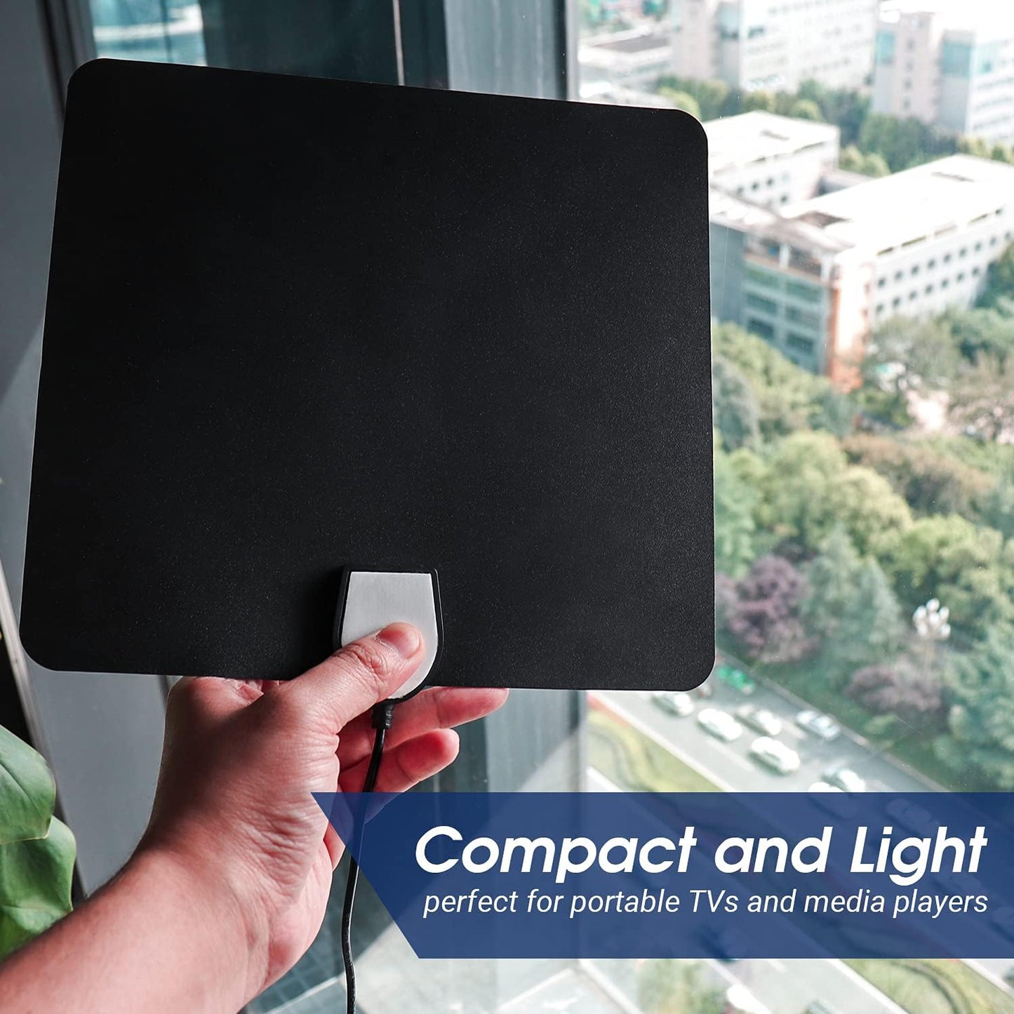 August Indoor Aerial for Freeview TV Digital Portable Television Antenna NEW